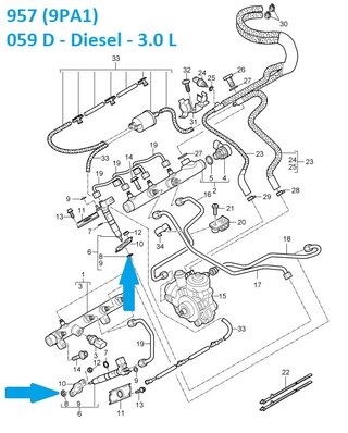 Dichtringsatz ( 6 Stck ) Hochdruckinjektor