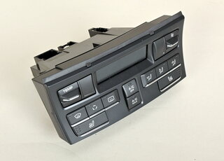 Control panel AC matt black/hi-gloss chrome 981Boxster (I572,342,-541,)
