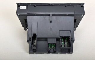Control panel AC matt black/hi-gloss chrome 981Boxster (I572,342,-541,)
