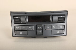 Control panel AC matt black/hi-gloss chrome 981Boxster (I572,342,-541,)