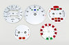 FVD Brombacher Instrument Face Set 964 / 993 - Silver - U.S. Design - Manual Transmission