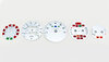 FVD Brombacher Instrument Face Set 964 / 993 - Silver - U.S. Design - Manual Transmission
