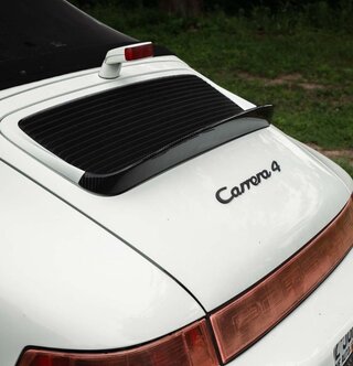 Ducktail / Upkick Spoiler - Carbon Fiber - 964 - NOT RS America