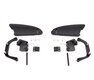 Kit transformation des loquets de porte - boucle ouverture porte RS nylon gris  991/981