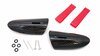 Umbausatz Türöffner Sichtcarbon - RS Türöffnerschlaufe Nylon Rot - 997 Coupe / 987 Boxster/Cayman