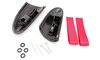 Umbausatz Türöffner Sichtcarbon - RS Türöffnerschlaufe Nylon Rot - 997 Coupe / 987 Boxster/Cayman