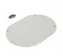 Abdeckung für Loch neben Gaspedal - Aluminium Silber - 911/912/930 65-89