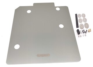 Full Race Track Mat 986 / 996 / 996 Turbo / 996 GT2 / 996 GT3 - Rennline - Silver - Driver Side