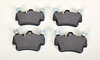 PAGID Street+ Brake Pads - Black - STREET+ - FRONT - 2405 - 997 / 987 Boxster/Cayman