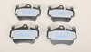 PAGID Street+ Brake Pads - Black - STREET+ - FRONT - 2405 - 997 / 987 Boxster/Cayman