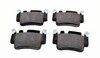 Jeu plaquettes AV Pagid noires version route - 996 C2+4 / 986 / 997 / 987
