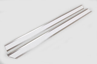 Jeu entrées de porte - inox brossé - logo "turbo" - 930/965/993 turbo