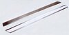 Door Sill Set 911 SC - Rennline - Stainless Steel - Silver - SC Logo