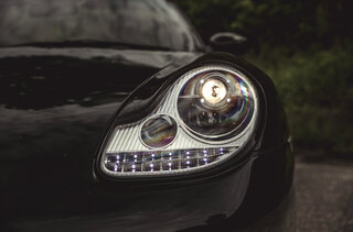 LED Frontscheinwerfer-Satz für 986 / 996 -01 Chrom
