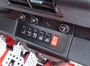 Cache emplacement radio - kit suppression avec 6 ouvertures pour interrupteurs - 964/993 89-