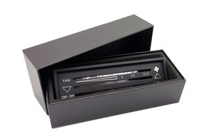 Bedieneinheit Heizung/Lüftung - Aluminium Schwarz - 911/912 US/ 930 1974-89