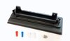 Bedieneinheit Heizung/Lüftung - Aluminium Schwarz - 911/912 US/ 930 1974-89