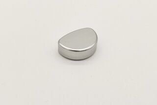 Schalterblende (1 Stk.) für Heizungs-/Lüftung- und Klimaregulierung - Alu Silber - 911/930 69-89