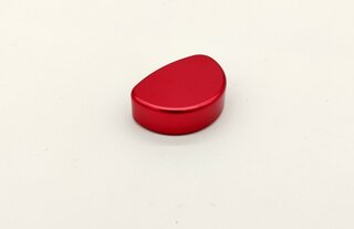 Schalterblende (1 Stk.) für Heizungs-/Lüftung- und Klimaregulierung - Alu Rot - 911/930 69-89