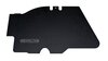 Floorboard Aluminium Passenger Side - Solid- Black - 911/930 Coupe 69-89