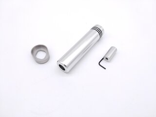 Parking Brake Handle 964 / 993 - Rennline - Aluminum - Silver