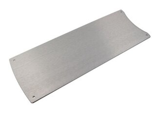 E-Brake Block Off Plate - Center Tunnel - Aluminium Silver - 911/912/930 65-89