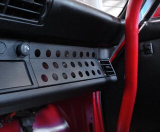 Dashboard AB Delete Panel 964 / 993 - Passengers Side - Perforated - Lightweight Aluminum