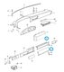 Dashboard AB Delete Panel 964 / 993 - Passengers Side - Perforated - Lightweight Aluminum