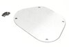 A/C Block Off - Passengers Side Footwell - Silver - 911 65-89 / 912 / 930 Turbo
