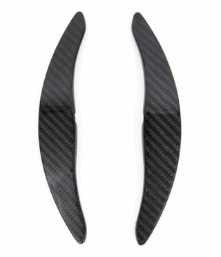 Paddle Shifter Set (2 pieces) - Carbon Fiber - Panamera 17- / Cayenne 15- / Macan 14- / 718 / 991.2