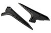 Verkleidungssatz seitlich für Mittelkonsole (2 teilig - links/rechts) - Sichtcarbon - 991/981/718