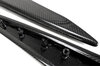 Verkleidungssatz seitlich für Mittelkonsole (2 teilig - links/rechts) - Sichtcarbon - 991/981/718