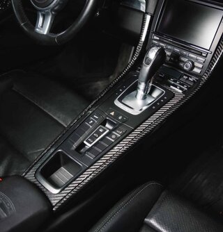 Center Console Surround / Trim - Carbon Fiber - 991.1 / 991.2 / 981/718 Boxster/Cayman