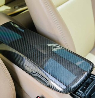 Accoudoir console centrale carbone design - 981 Boxster/Cayman / 991.1
