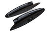 Arm Rest Set left/right Door (2 pieces) - Carbon Fiber - 996