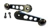 Fensterkurbel Satz (2 Stk.) - Aluminium Schwarz - 911/912/930 65-89 / 914