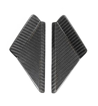 Wind Deflektor Satz Seitenscheibe vorn - Sichtcarbon - 991/992/981/718