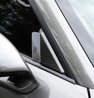 Wind Deflektor Satz Seitenscheibe vorn - Sichtcarbon - 991/992/981/718