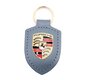 Porsche Schlüsselanhänger "Shore-Blue" mit Wappen