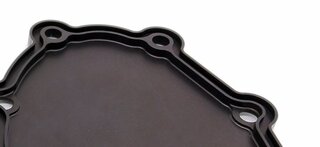 Jeu de 2 couvercles carter de distribution G+D - alu noir - 964/993