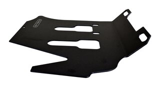 Pedalabdeckung Alu Fahrerseite - Schwarz - 911/912/930 Coupe 70-89