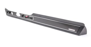 Tableau de bord carbone design noir / moulures argent - sans parties électrique - 911/912/930 69-85