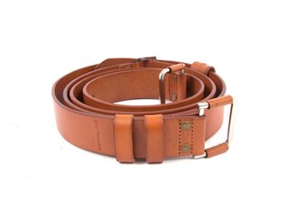 Courroies de porte-bagages en cuir vintage (2 pièces) - brun clair