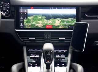 ExactFit Magnetic Phone Mount - 958.3 Cayenne - by Rennline - Non Charging with Mag Safe