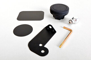 ExactFit Magnetic Phone Mount - Center Console - 991 / 981/982 Boxster / Cayman - by Rennline - LHD