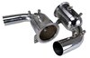 Echappement '"Capristo"catas sport  2x 250 cellules - pour utilisation clapets électr.d'origine - 99