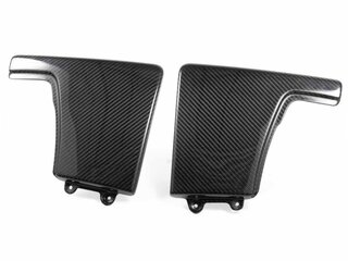 Center Console Side Panels (2 pieces - left/right) - Carbon Fiber - 987 / 997