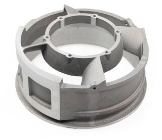 Carter de soufflerie (Ø225mm) RSR/ 914 GT - alu - sans turbine
