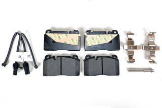 Macan Brake service kit- FRONT (17" - no discs, black caliper )