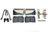 Macan Brake service kit- FRONT (17" - no discs, black caliper )